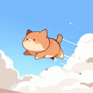 猫咪飞天跑游戏