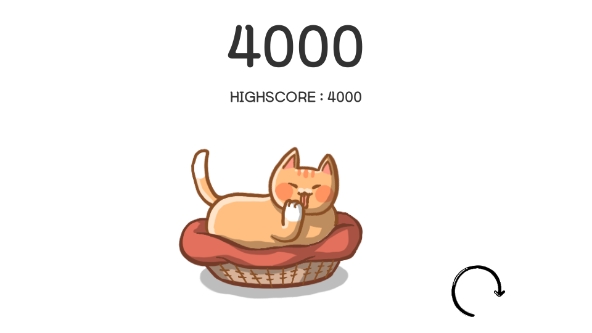猫咪飞天跑游戏2