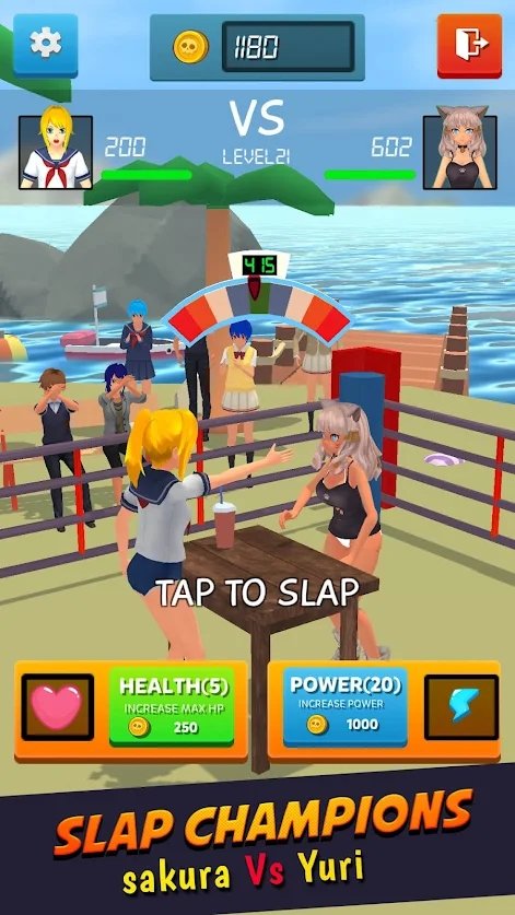 巴掌冠军（Sakura SlapChamp 3D）游戏1