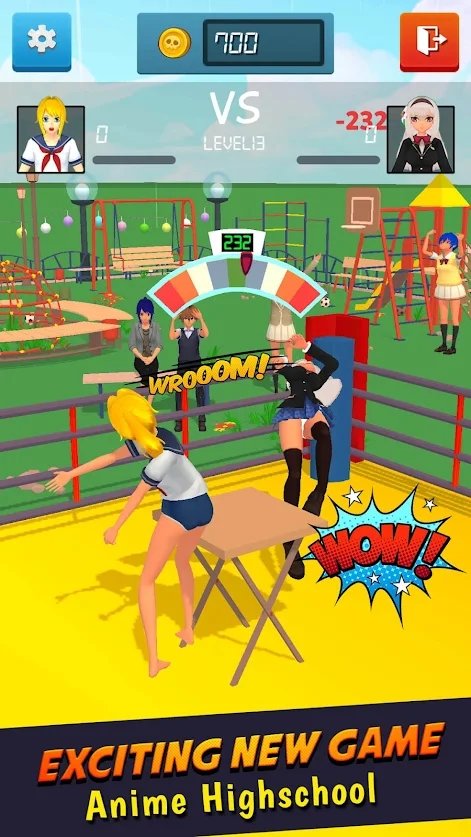 巴掌冠军（Sakura SlapChamp 3D）游戏2