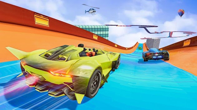 特技汽车竞赛汽车跳跃（Stunt Car Race）1