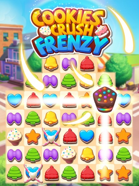 Cookies Crush Frenzy游戏1