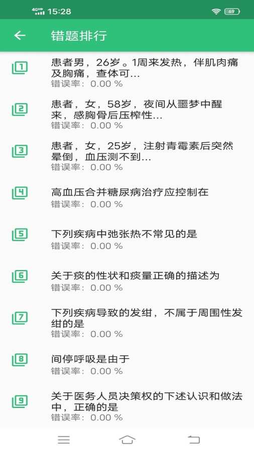 职业病学主治医师题库app3