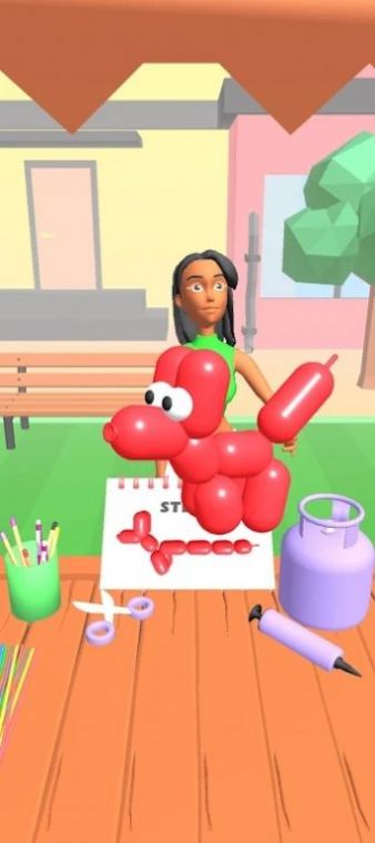 气球弯曲3D（Balloon Twisting 3D）游戏2