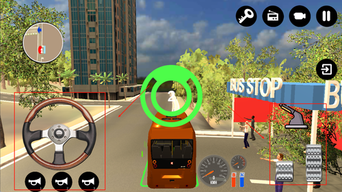 City Minibus Driving游戏2