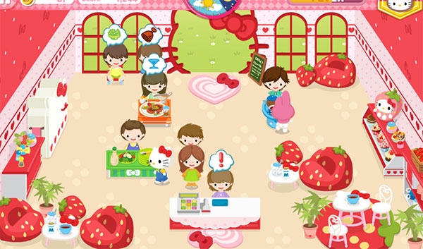 hellokitty梦幻咖啡厅最新版5