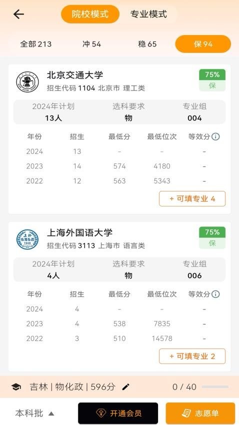 高考志愿填报规划2