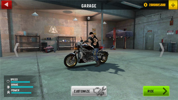 极限摩托2无限金币版宣传图