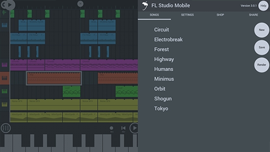 flm音乐制作手机版宣传图