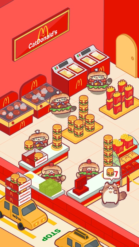 猫咪小吃店无限金币版3
