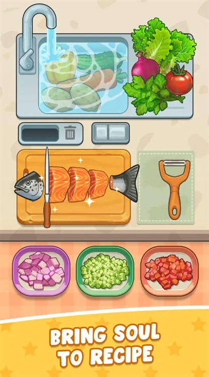 烹饪完美餐点游戏宣传图