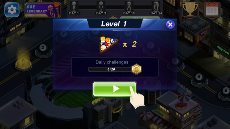Billiards City第一次玩怎么玩配图1