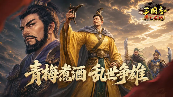 三国志霸王崛起宣传图
