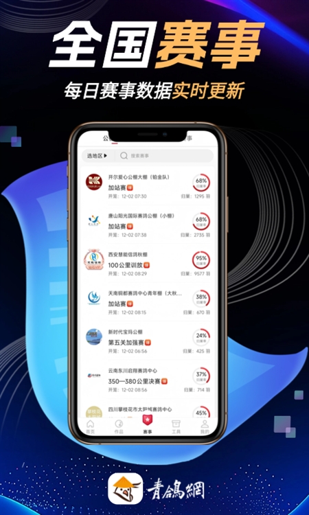 青鸽网APP宣传图
