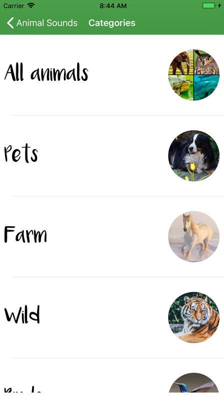 孩子们的动物声音2