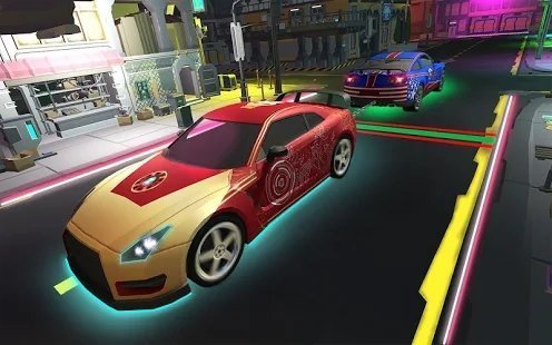 霓虹灯汽车拉力1