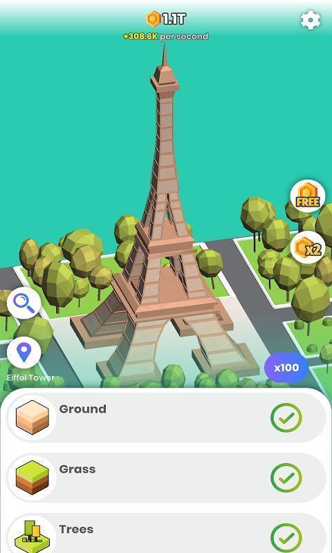 闲置建造世界著名建筑2