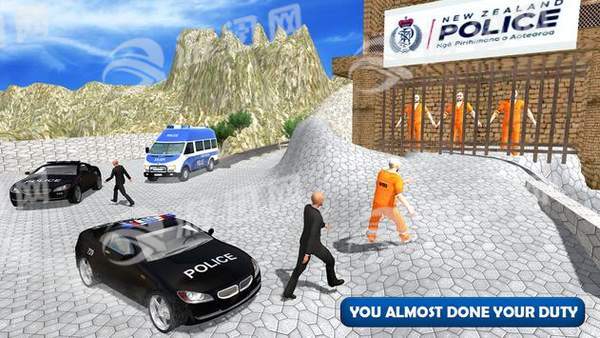 警察监狱货车模拟器2