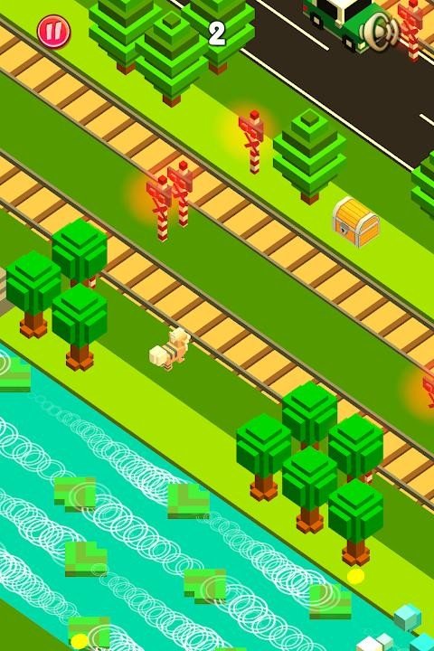 克罗西穿越马路2