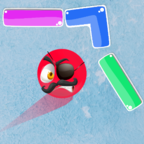 color ball crazy faces