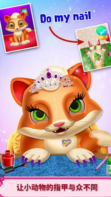圣诞宠物美甲2