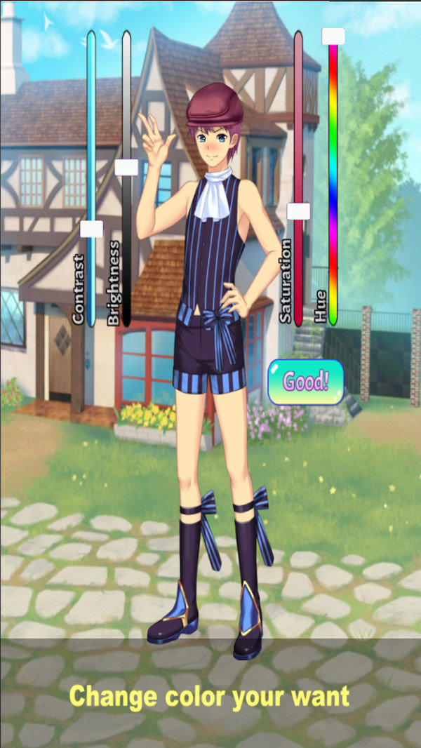 神秘的王子装扮1