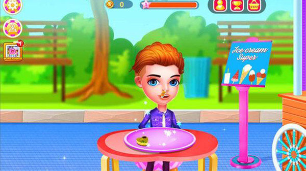 冰淇淋甜品店1