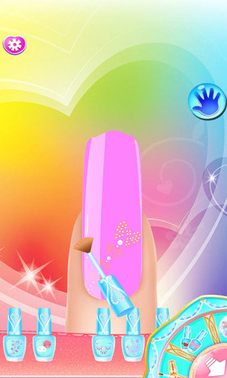 芭比公主美甲日记3