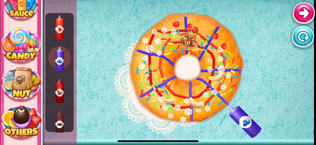 甜甜圈食品制作店0