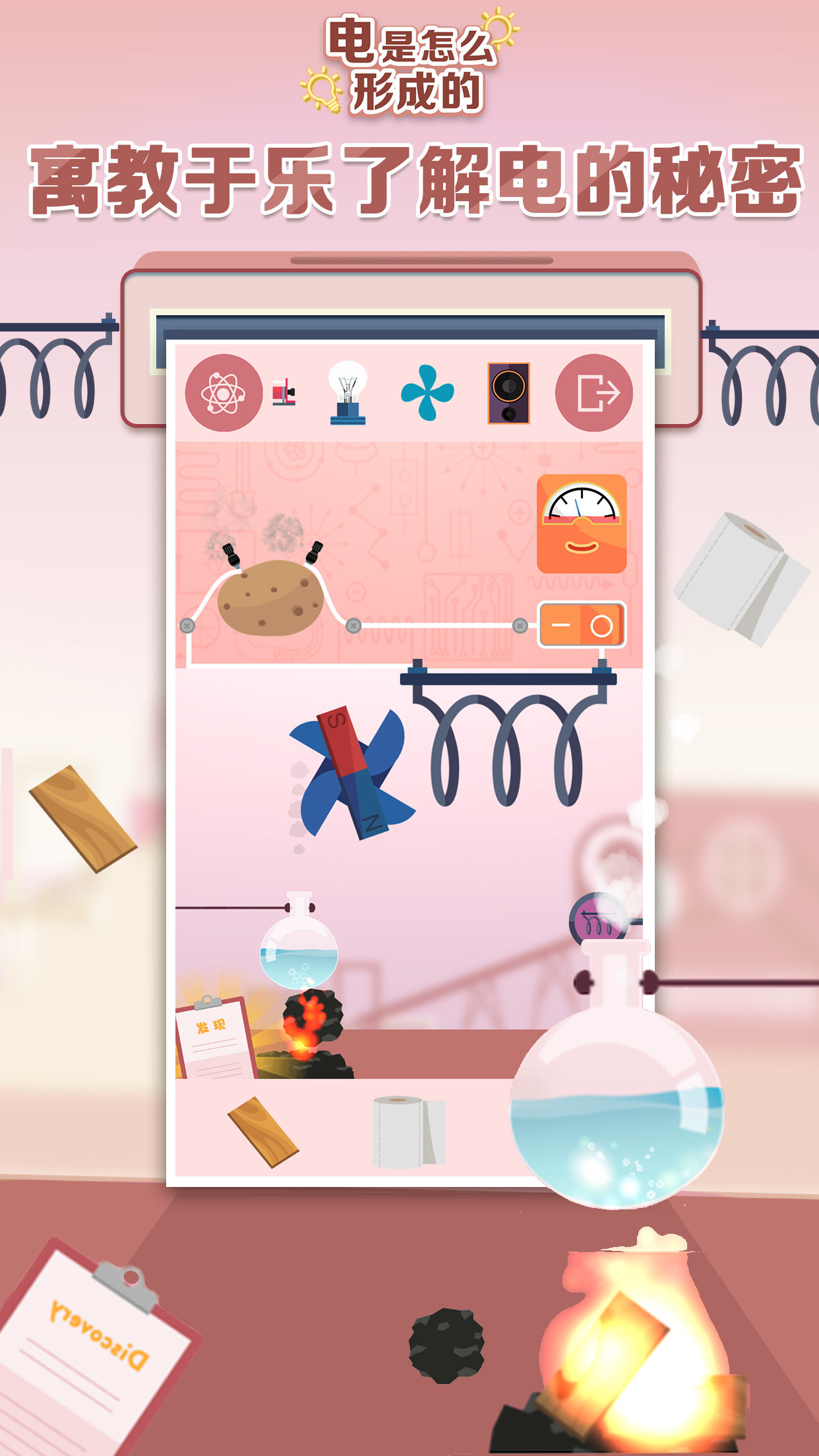 电是怎么形成的测试版0