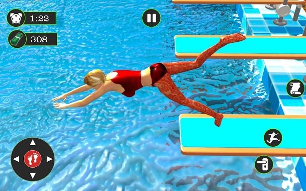 蠢萌女孩瑜伽我的健身导师1