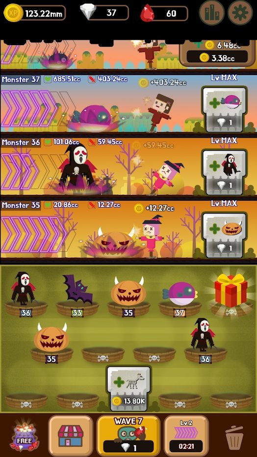 闲置合并怪物僵尸浪潮2