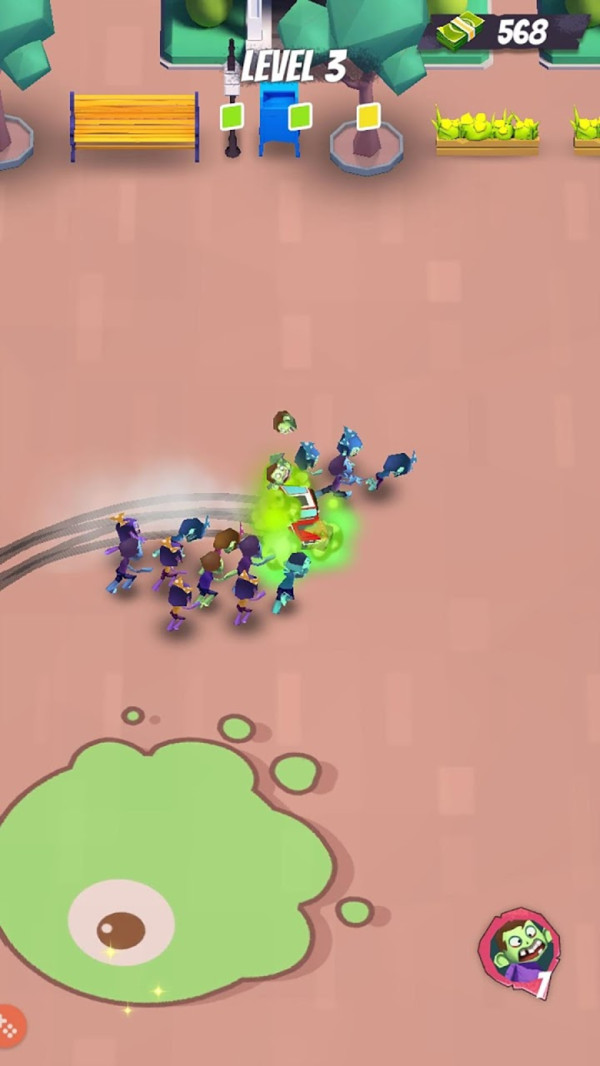 漂移碾压僵尸游戏0