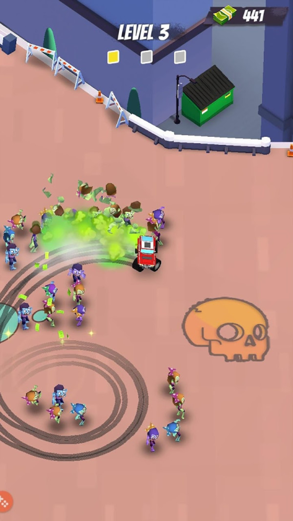 漂移碾压僵尸游戏3