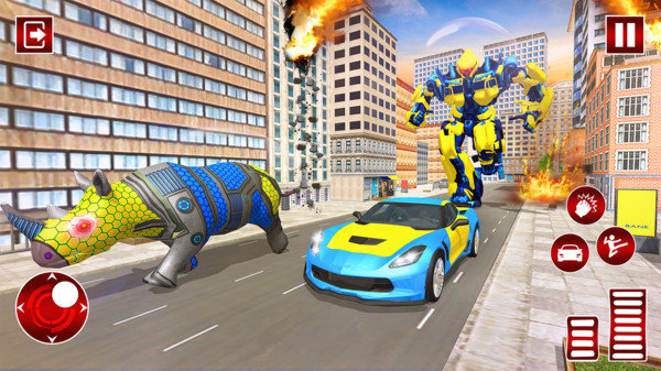 犀牛变形机器人2