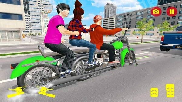 长型摩托车模拟器0