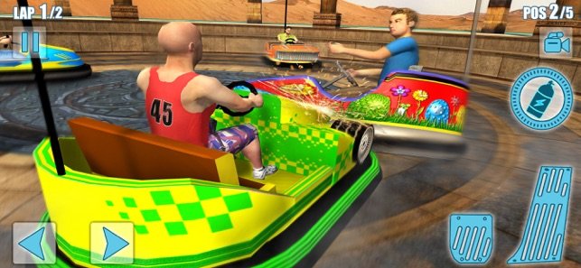 碰碰车拆除比赛0