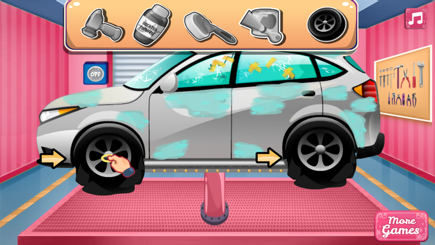 清洁洗车游戏和维修2