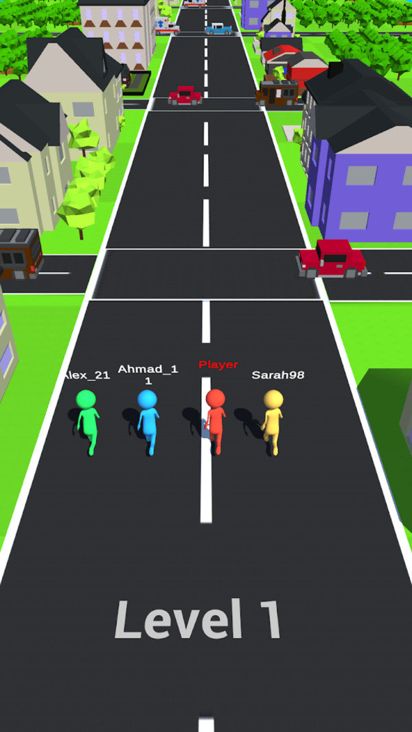 人类疯狂过马路4