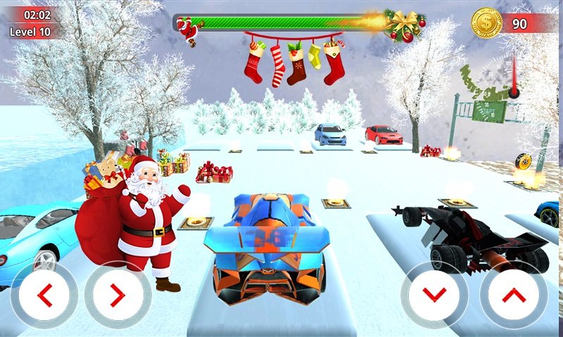 圣诞老人汽车驾驶模拟器1