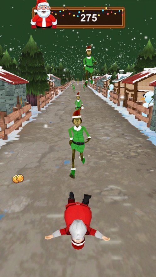 Jolly Santas Run0