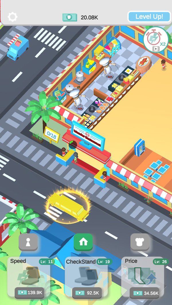 闲置神奇餐厅无限金币版3