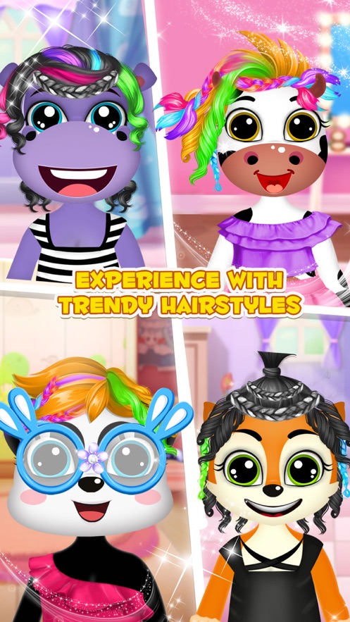 动物头发造型师沙龙0