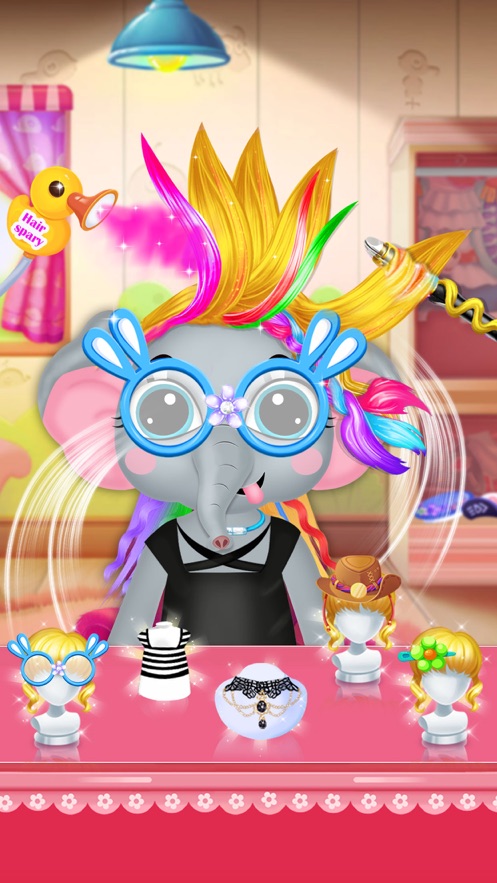 动物头发造型师沙龙1