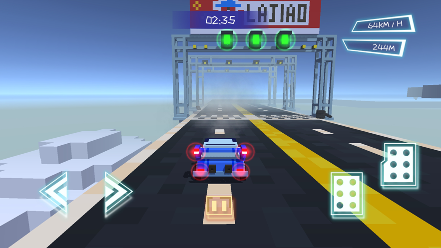 双人赛车3d跑车版3