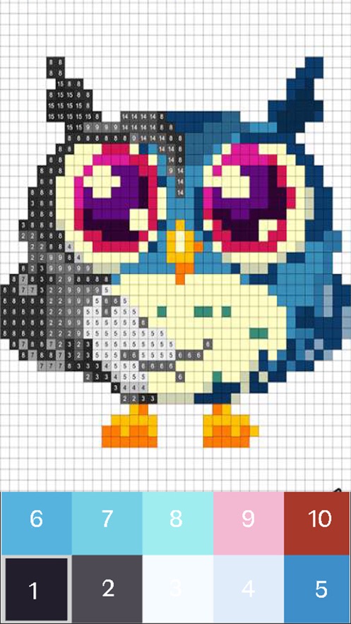 数字填色数字绘画1