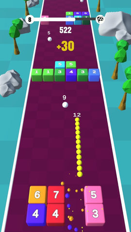 贪食蛇闯方块3D1