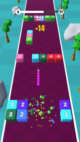 贪食蛇闯方块3D2