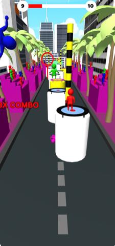 蹦床比赛3D手机版（Trampoline Race 3D）2