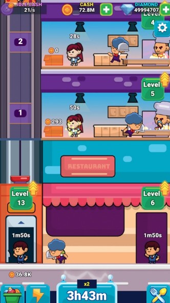 游手好闲的餐馆大亨1